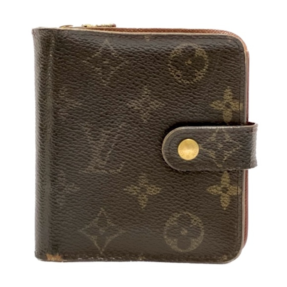 Louis Vuitton Monogram Compact Zippy Wallet